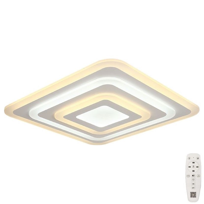 LED loftlampe dæmpbar LED/77W/230V 3000-6500K + fjernbetjening