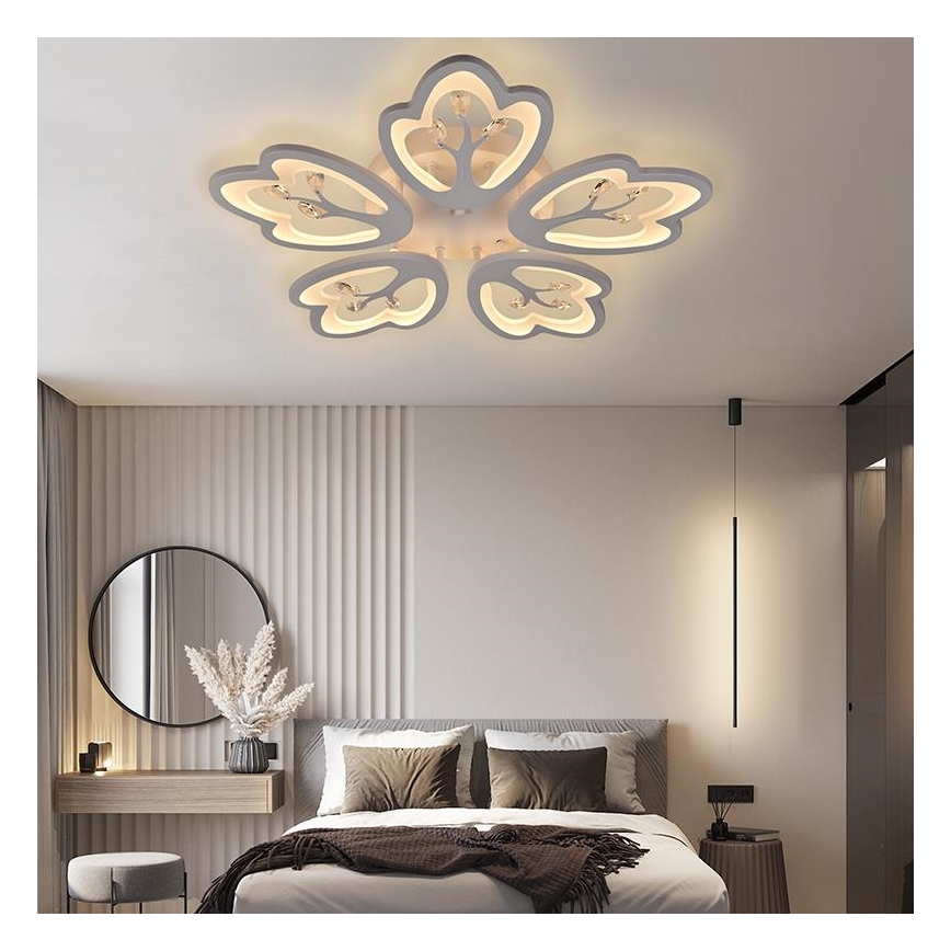 LED loftlampe dæmpbar LED/80W/230V 3000-6500K + fjernbetjening