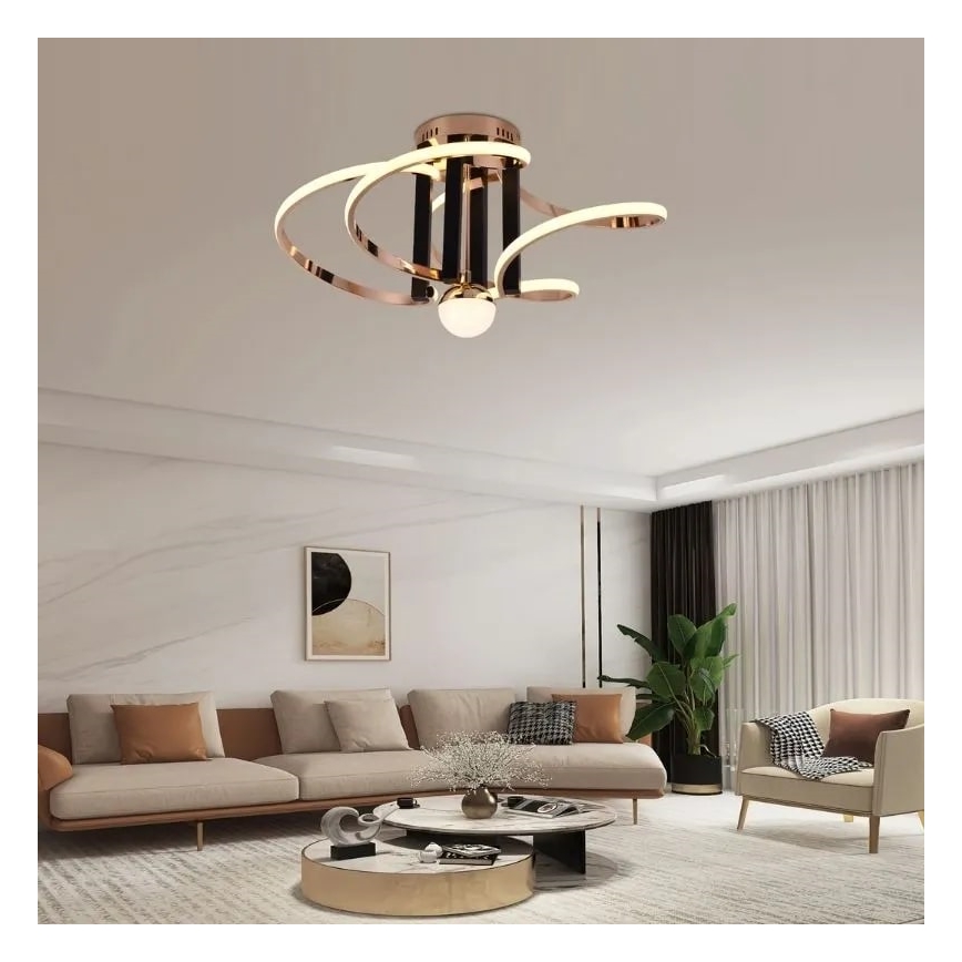 LED loftlampe dæmpbar LED/80W/230V 3000-6500K + fjernbetjening