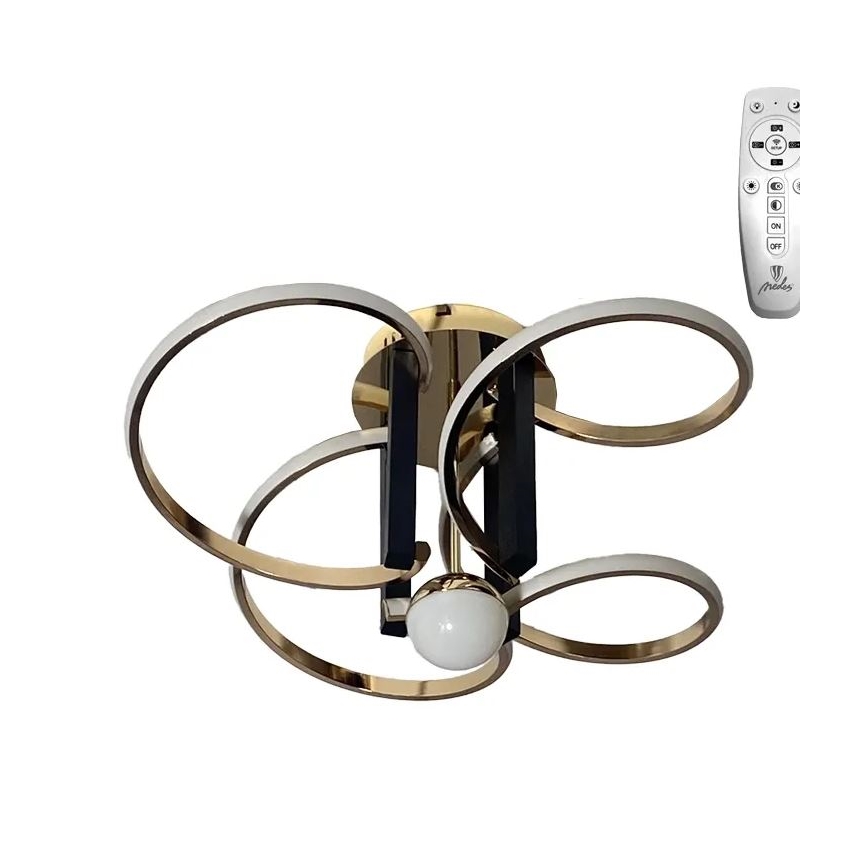 LED loftlampe dæmpbar LED/80W/230V 3000-6500K + fjernbetjening