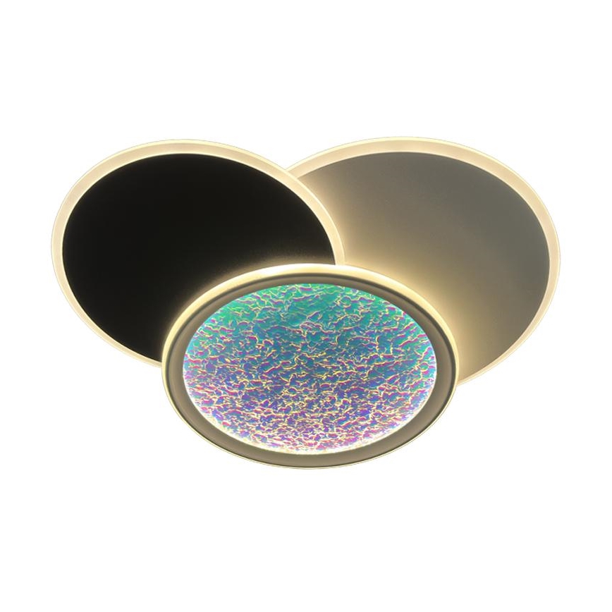 LED loftlampe dæmpbar LED/80W/230V 3000-6500K hvid + fjernbetjening