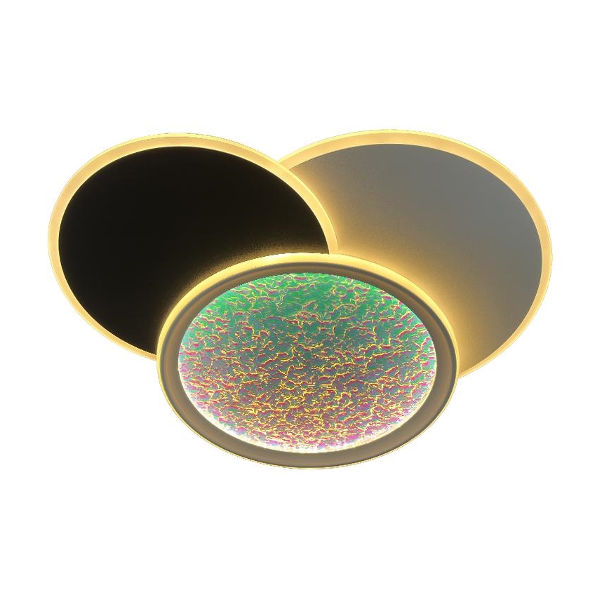 LED loftlampe dæmpbar LED/80W/230V 3000-6500K hvid + fjernbetjening