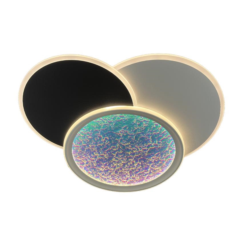 LED loftlampe dæmpbar LED/80W/230V 3000-6500K hvid + fjernbetjening
