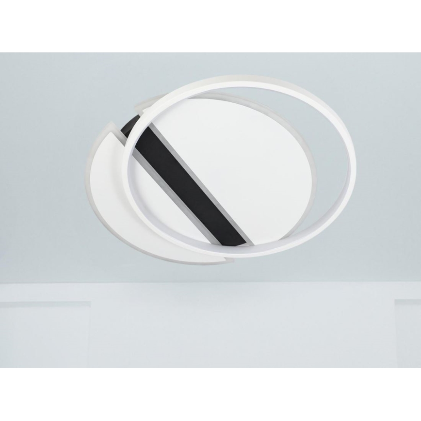 LED loftlampe dæmpbar LED/80W/230V 3000-6500K hvid + fjernbetjening