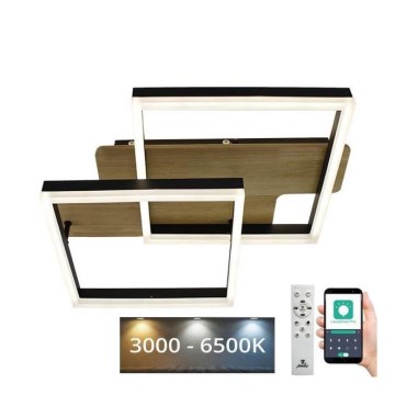 LED loftlampe dæmpbar LED/85W/230V 3000-6500K eg + fjernbetjening