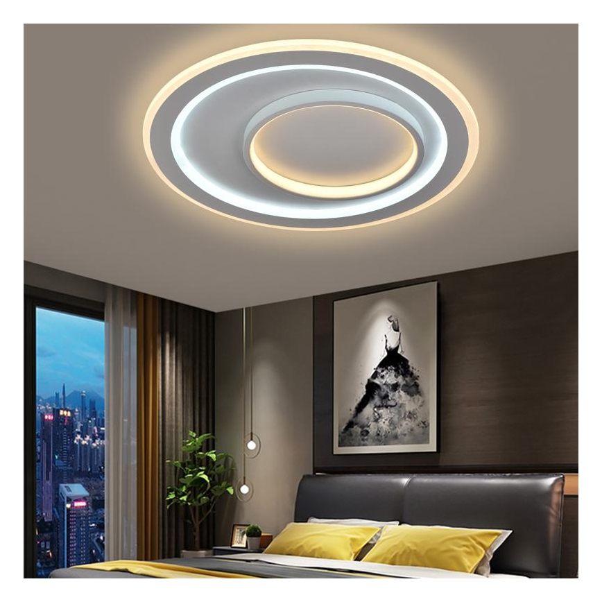 LED loftlampe dæmpbar LED/85W/230V 3000-6500K + fjernbetjening