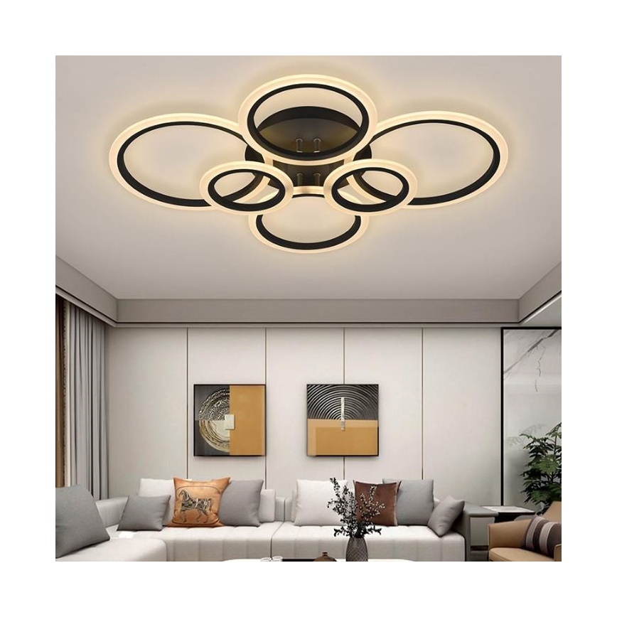 LED loftlampe dæmpbar LED/85W/230V 3000-6500K + fjernbetjening