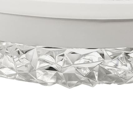 LED loftlampe dæmpbar LED/86W/230V 3000-6500K hvid + fjernbetjening