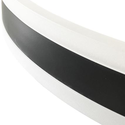 LED loftlampe dæmpbar LED/86W/230V 3000-6500K sort + fjernbetjening