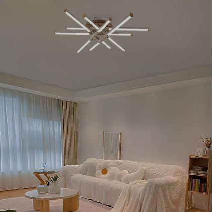 LED loftlampe dæmpbar LED/90W/230V 3000-6500K + fjernbetjening
