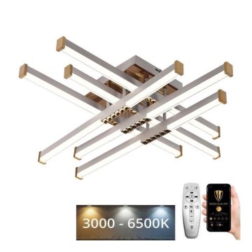 LED loftlampe dæmpbar LED/90W/230V 3000-6500K + fjernbetjening