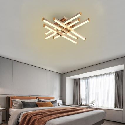 LED loftlampe dæmpbar LED/90W/230V 3000-6500K + fjernbetjening
