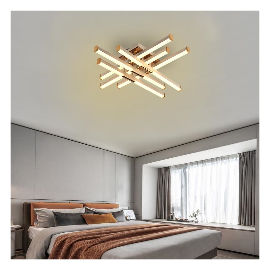 LED loftlampe dæmpbar LED/90W/230V 3000-6500K + fjernbetjening