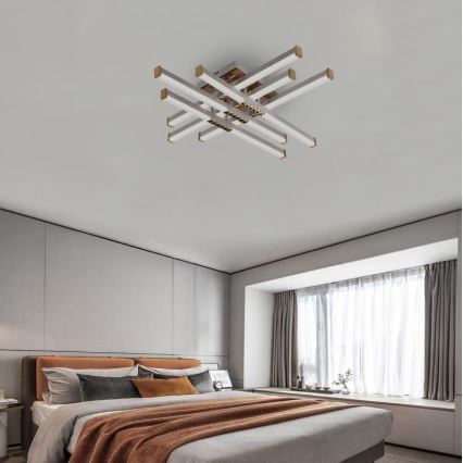 LED loftlampe dæmpbar LED/90W/230V 3000-6500K + fjernbetjening