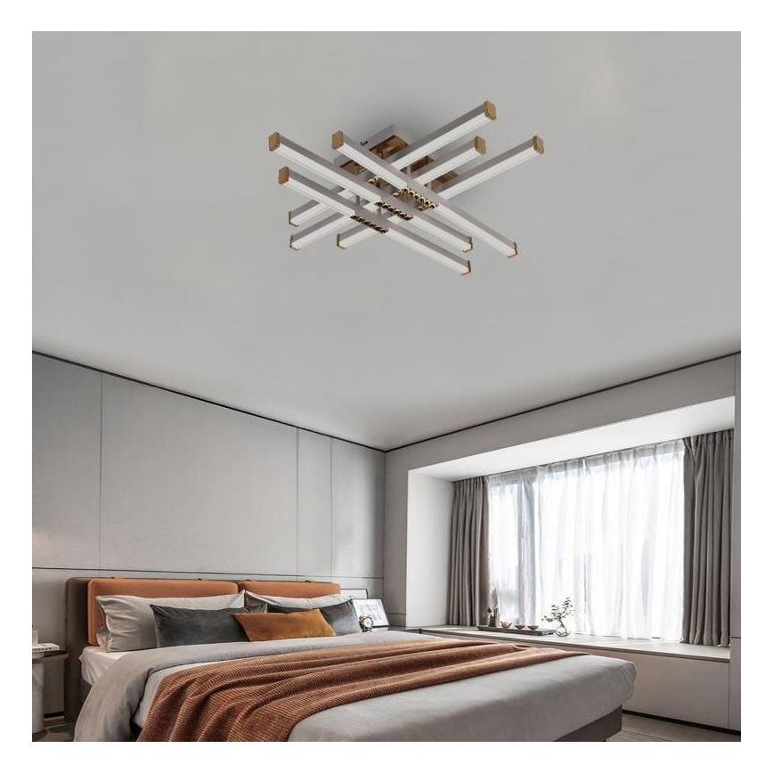 LED loftlampe dæmpbar LED/90W/230V 3000-6500K + fjernbetjening