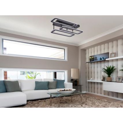 LED loftlampe dæmpbar LED/90W/230V 3000-6500K + fjernbetjening