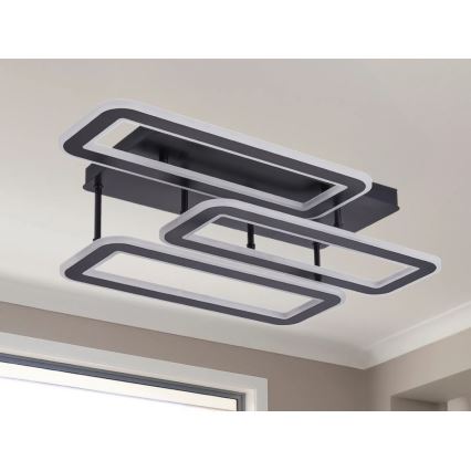 LED loftlampe dæmpbar LED/90W/230V 3000-6500K + fjernbetjening