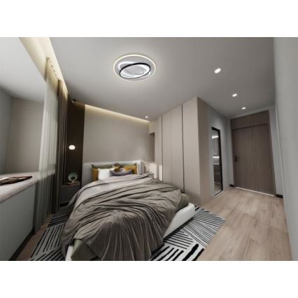 LED loftlampe dæmpbar LED/90W/230V 3000-6500K + fjernbetjening