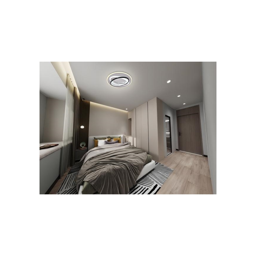 LED loftlampe dæmpbar LED/90W/230V 3000-6500K + fjernbetjening