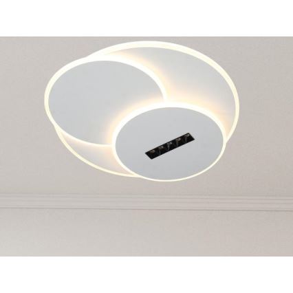 LED loftlampe dæmpbar LED/90W/230V 3000-6500K hvid + fjernbetjening