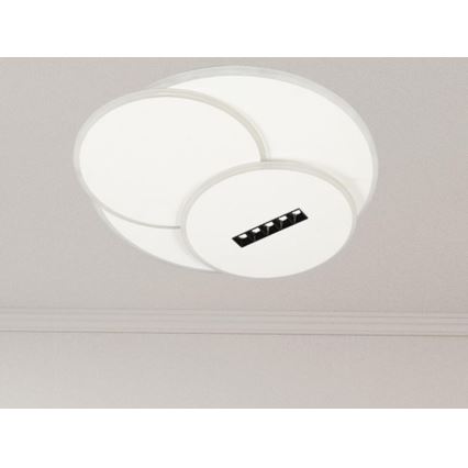 LED loftlampe dæmpbar LED/90W/230V 3000-6500K hvid + fjernbetjening