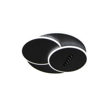 LED loftlampe dæmpbar LED/90W/230V 3000-6500K sort + fjernbetjening