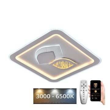 LED loftlampe dæmpbar LED/95W/230V 3000-6500K + fjernbetjening