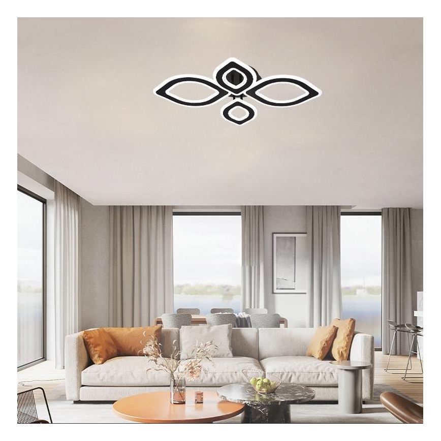LED loftlampe dæmpbar LED/95W/230V 3000-6500K + fjernbetjening