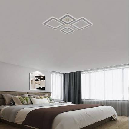 LED loftlampe dæmpbar LED/95W/230V 3000-6500K + fjernbetjening