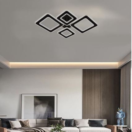LED loftlampe dæmpbar LED/95W/230V 3000-6500K + fjernbetjening