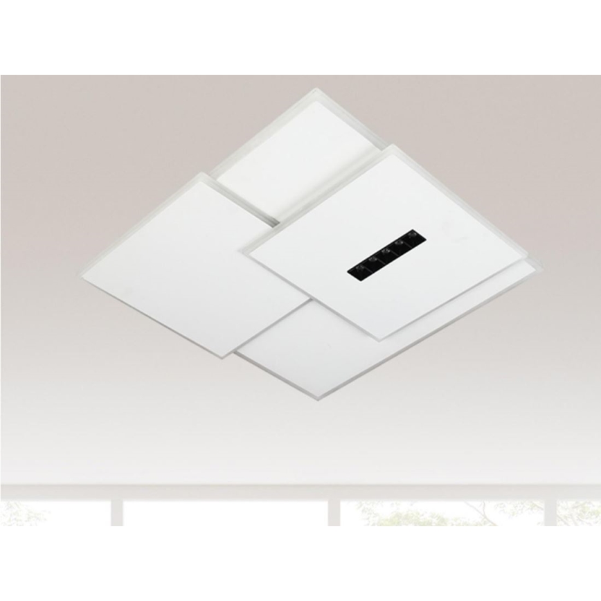 LED loftlampe dæmpbar LED/95W/230V 3000-6500K hvid + fjernbetjening