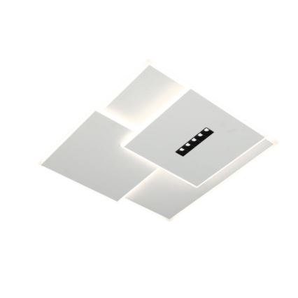 LED loftlampe dæmpbar LED/95W/230V 3000-6500K hvid + fjernbetjening