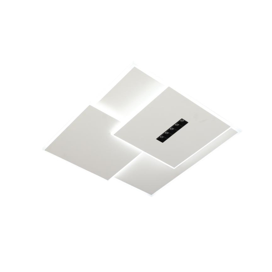 LED loftlampe dæmpbar LED/95W/230V 3000-6500K hvid + fjernbetjening