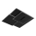 LED loftlampe dæmpbar LED/95W/230V 3000-6500K sort + fjernbetjening