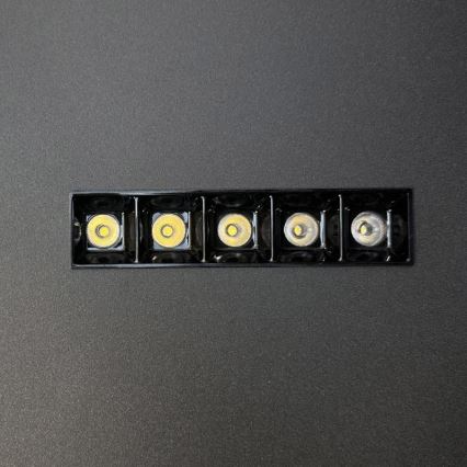LED loftlampe dæmpbar LED/95W/230V 3000-6500K sort + fjernbetjening