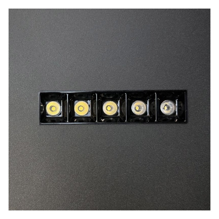 LED loftlampe dæmpbar LED/95W/230V 3000-6500K sort + fjernbetjening