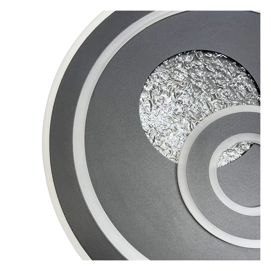 LED loftlampe dæmpbar LED/95W/230V 3000-6500K sort + fjernbetjening