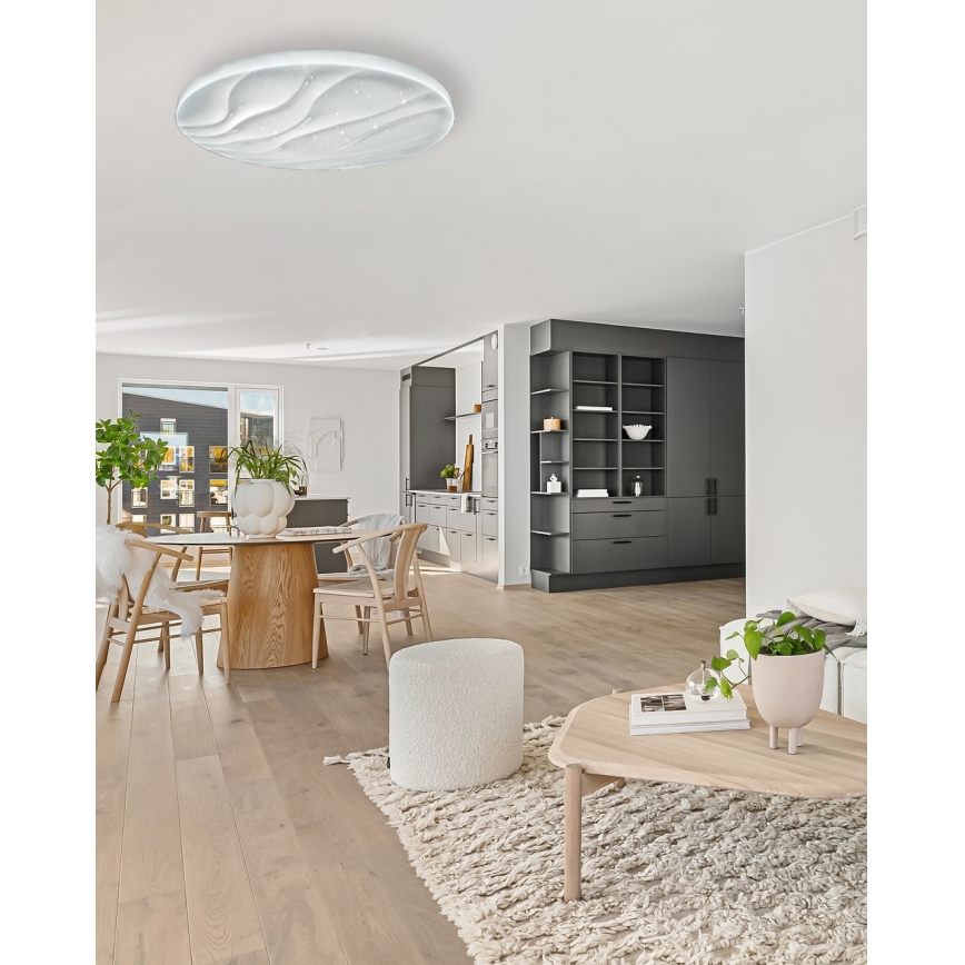 LED loftlampe dæmpbar LIKA LED/60W/230V 2700-6500K diameter 58 cm + fjernbetjening
