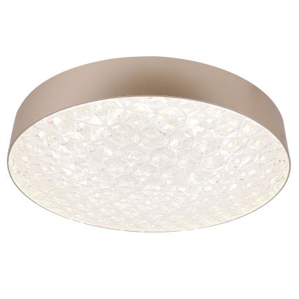 LED loftlampe dæmpbar LUXON LED/60W/230V 2800-6500K beige + fjernbetjening