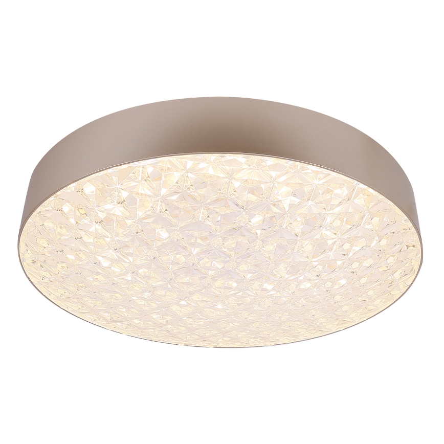 LED loftlampe dæmpbar LUXON LED/60W/230V 2800-6500K beige + fjernbetjening