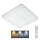 LED loftlampe dæmpbar MANA LED/36W/230V 2700-6500K 43x43 cm + fjernbetjening