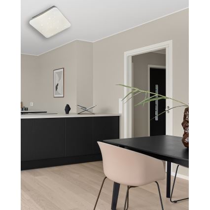 LED loftlampe dæmpbar MANA LED/36W/230V 2700-6500K 43x43 cm + fjernbetjening