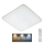 LED loftlampe dæmpbar MANA LED/60W/230V 2700-6500K 53x53 cm + fjernbetjening