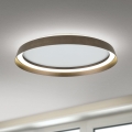 LED loftlampe dæmpbar MANTA LED/38W/230V 2700/3000/4000K diameter 45 cm brun