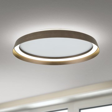 LED loftlampe dæmpbar MANTA LED/38W/230V 2700/3000/4000K diameter 45 cm brun