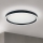 LED loftlampe dæmpbar MASCA LED/36W/230V 2700/3350/4000K diameter 40 cm sort