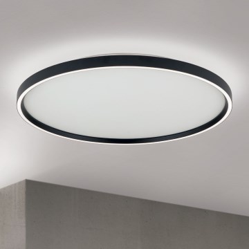 LED loftlampe dæmpbar MASCA LED/47W/230V 2700/3350/4000K diameter 60 cm sort