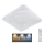 LED loftlampe dæmpbar NERIS LED/60W/230V 2700-6500K 53x53 cm + fjernbetjening