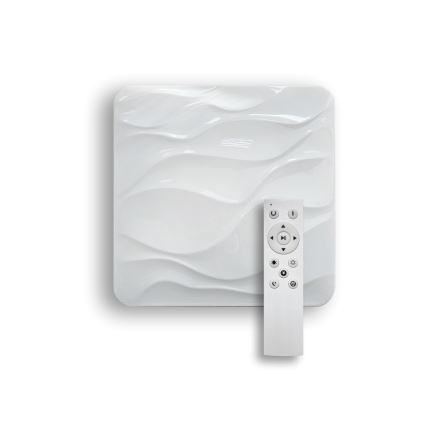 LED loftlampe dæmpbar NERIS LED/60W/230V 2700-6500K 53x53 cm + fjernbetjening