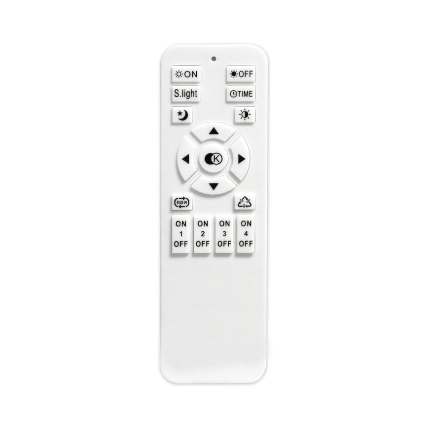 LED loftlampe dæmpbar NOVA LED/54W/230V 3000-6500K sort + fjernbetjening